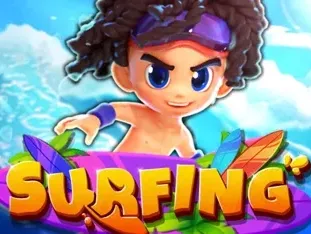 Surfing game icon